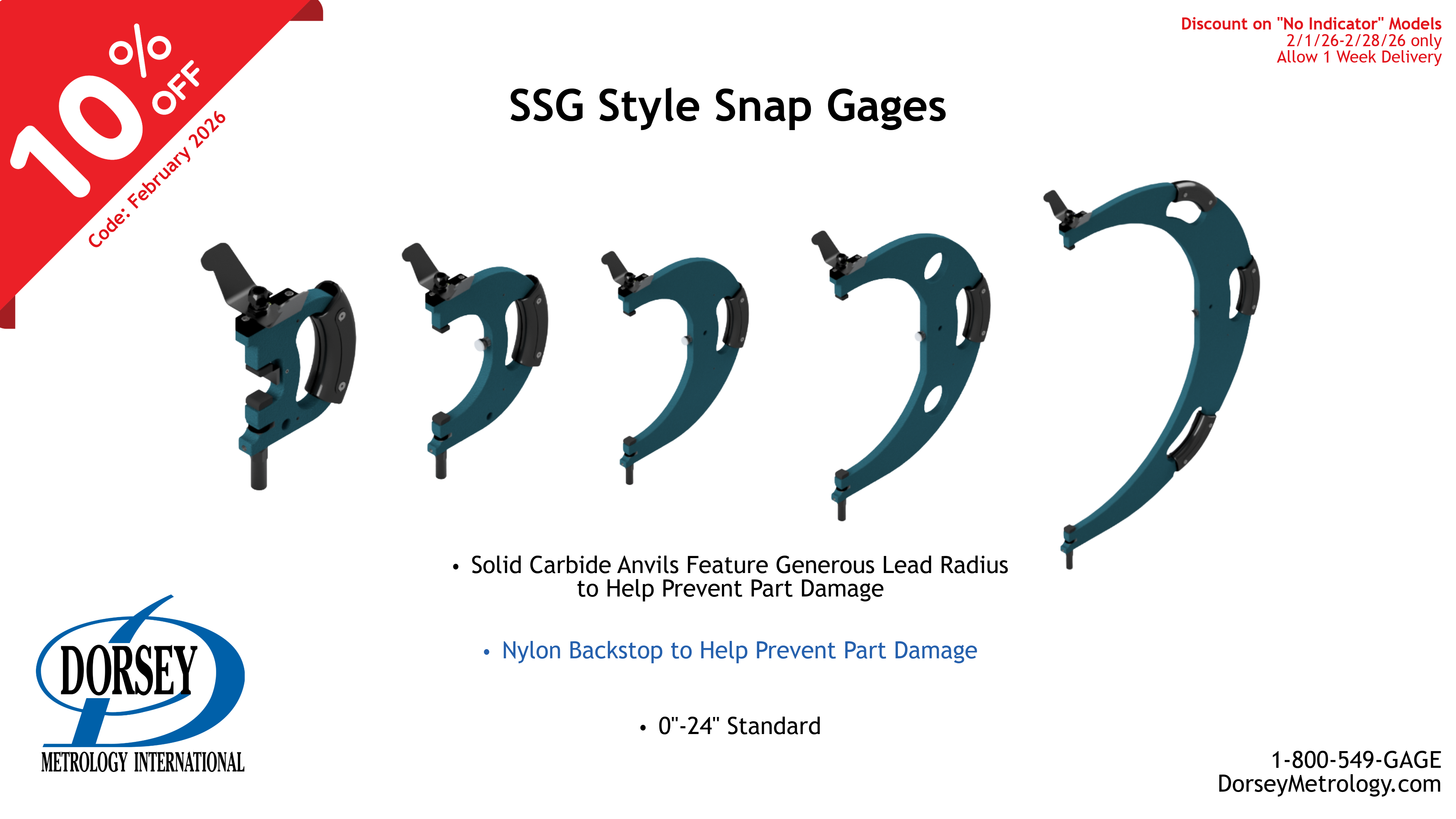 Dorsey Metrology's February 2026 Promotion