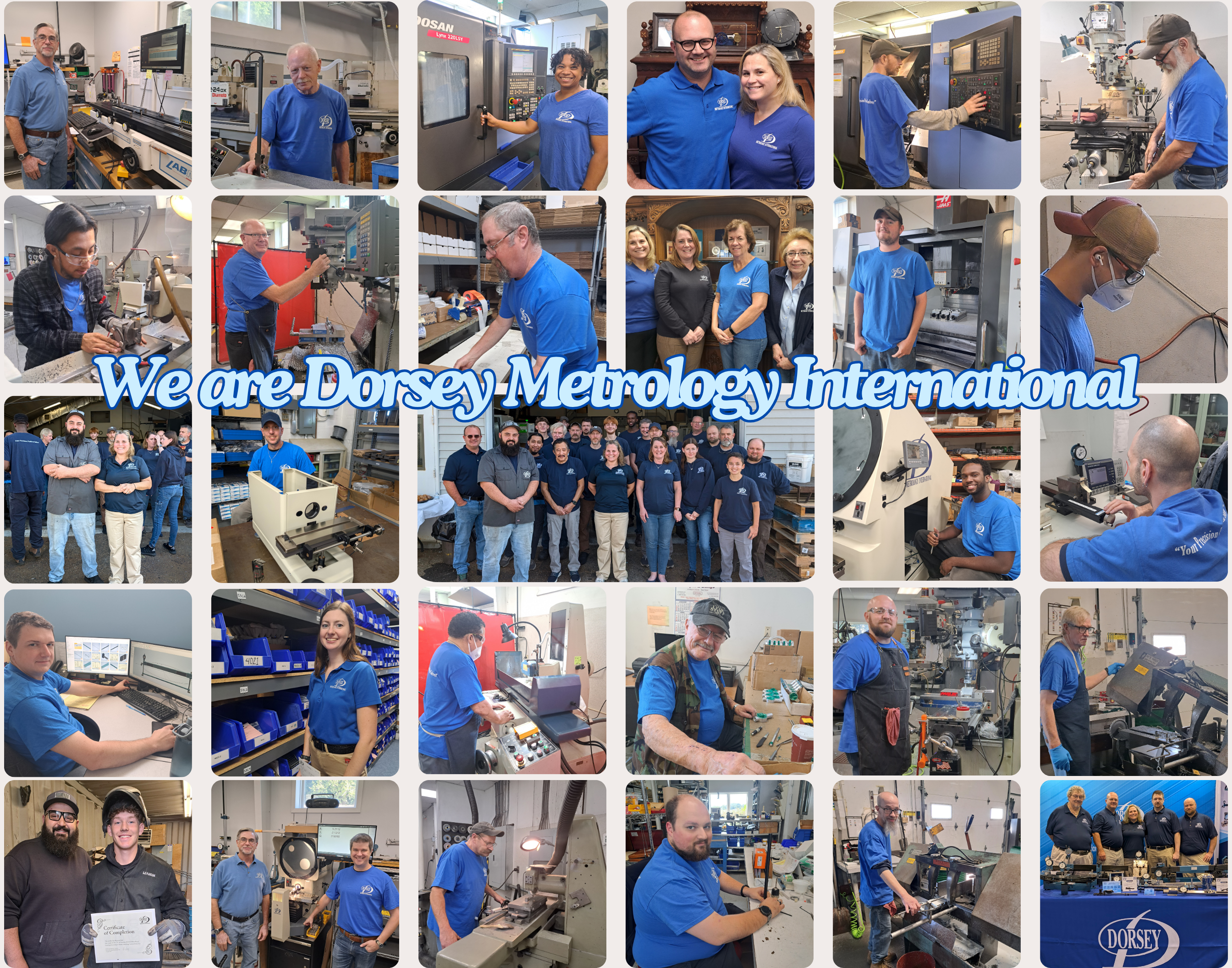 We are Dorsey Metrology International
